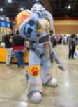 This Warhammer 40K Space Marine guy won cosplay for the weekend!