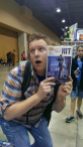 This dude won the HIT #1 variant signed by creator Bryce Carlson -- he doesn't even have a twitter! (photo taken by S. Hocutt)
