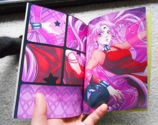 Just a sample of what's inside Missy Pena's sketch book! Get a good look at that, Sailor Moon fans!